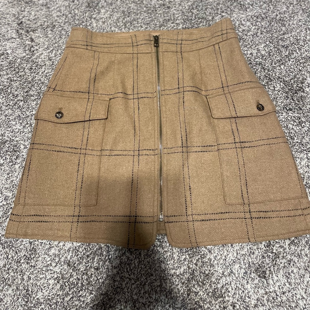 Madewell wool skirt 4